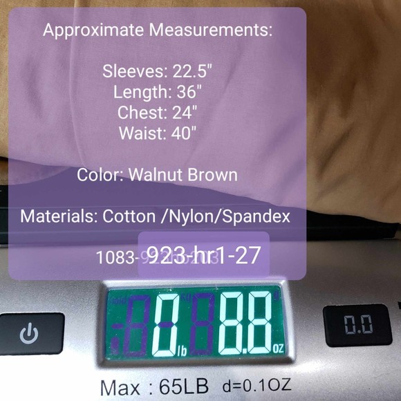 Forever 21 Plus 0X Walnut Brown Long Sleeve Dress NWT - Picture 8 of 8